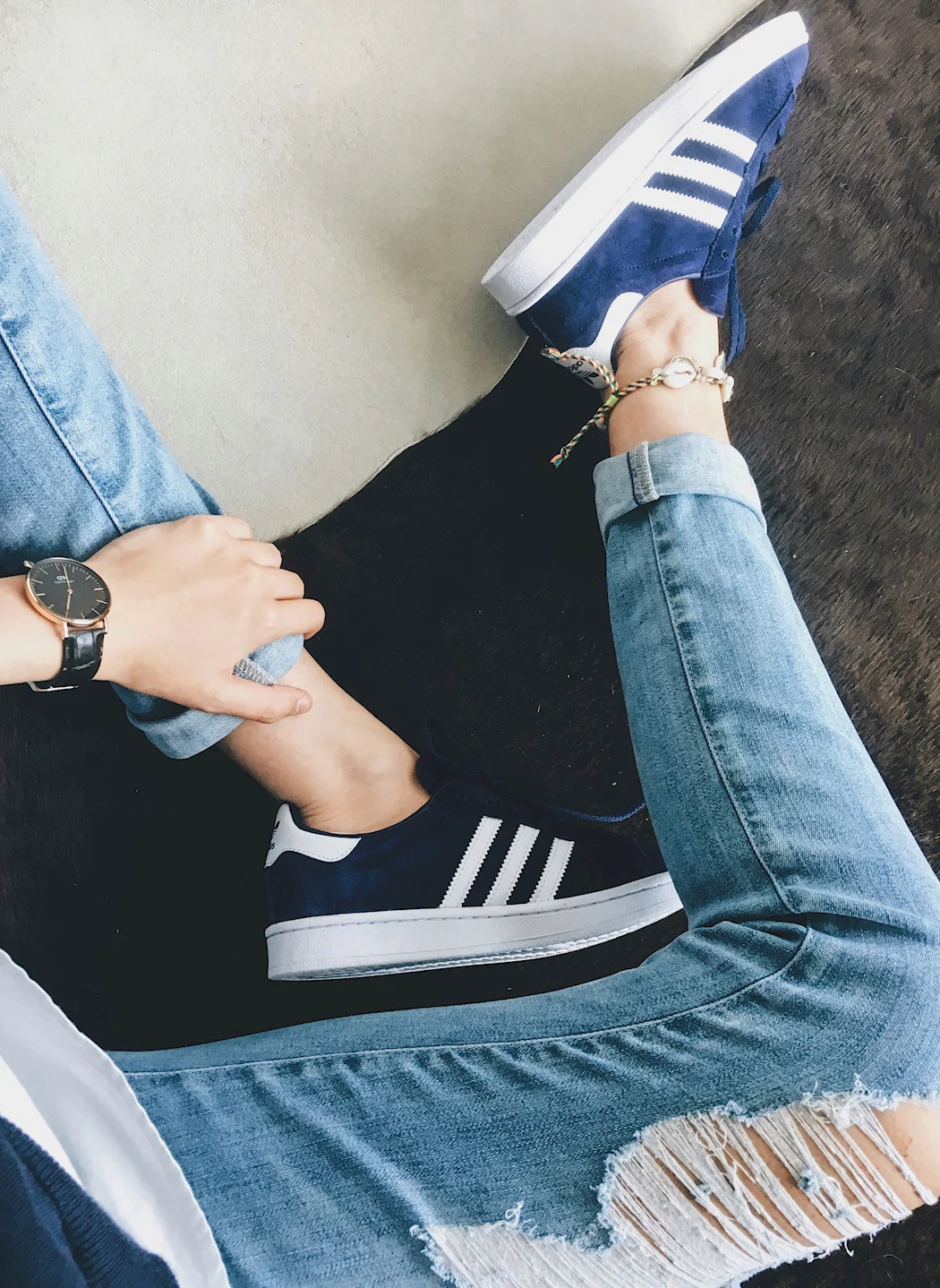 Adidas Campus 00s голубые