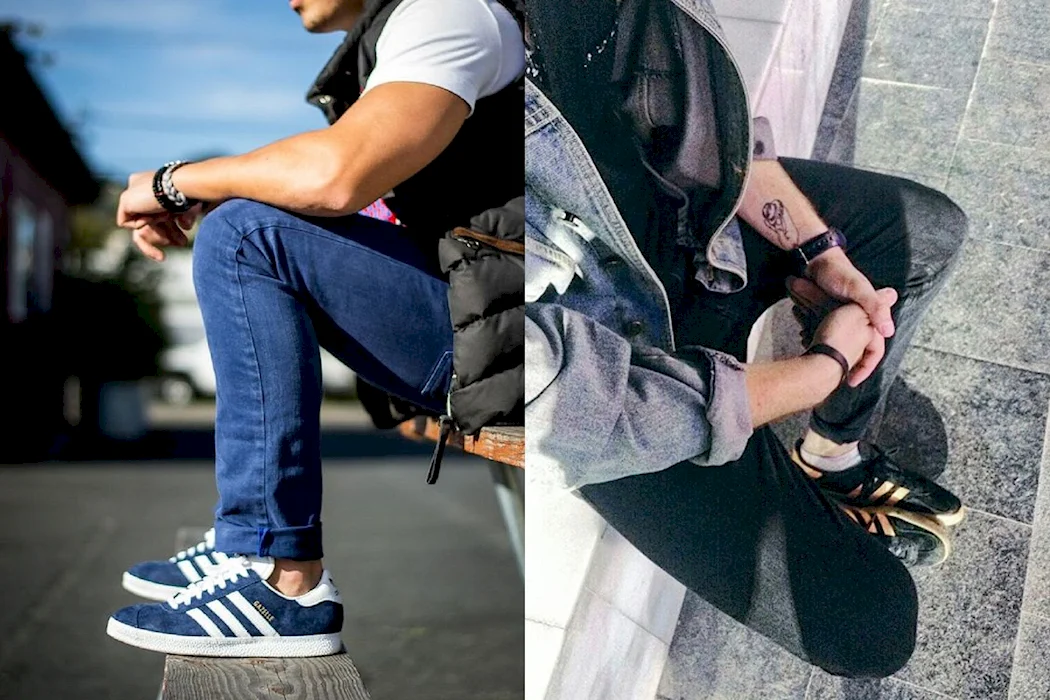 Adidas Gazelle горчичные