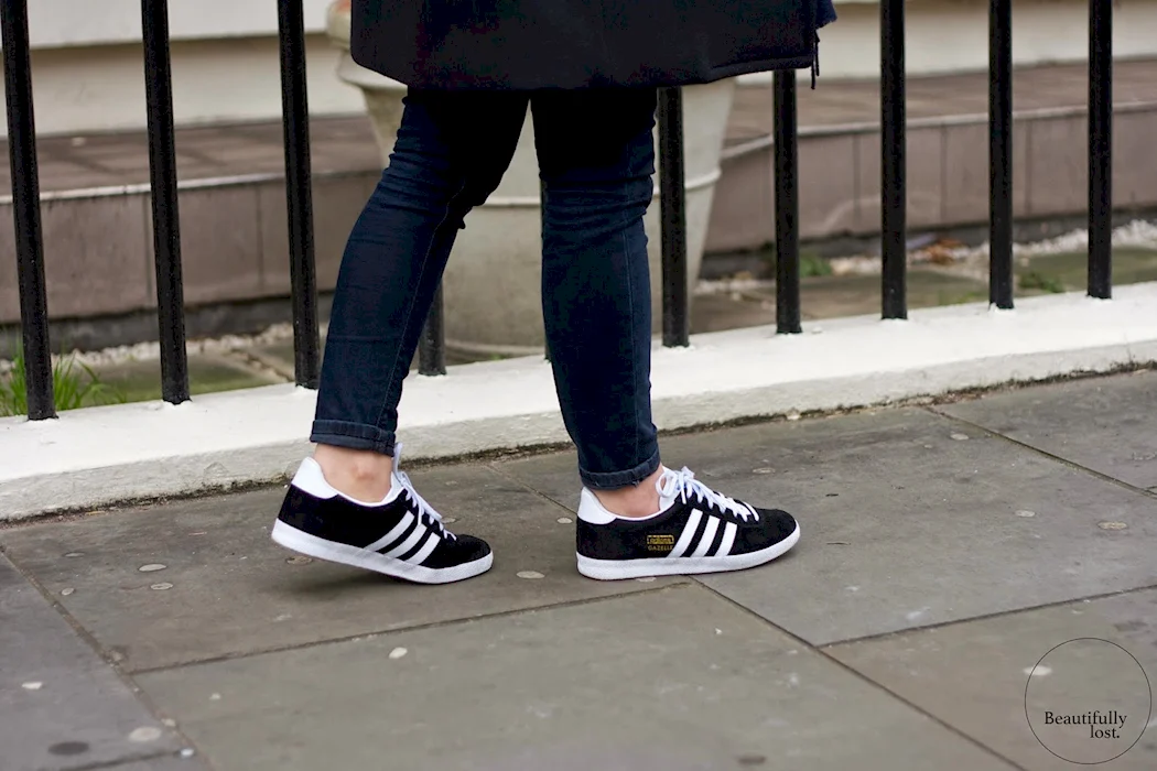 Adidas Gazelle on feet