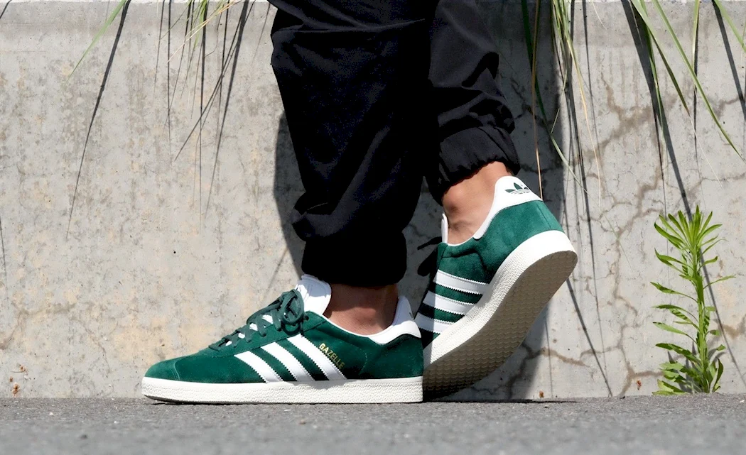 Adidas Gazelle White Green