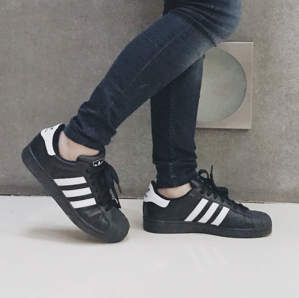 Adidas Superstar черные