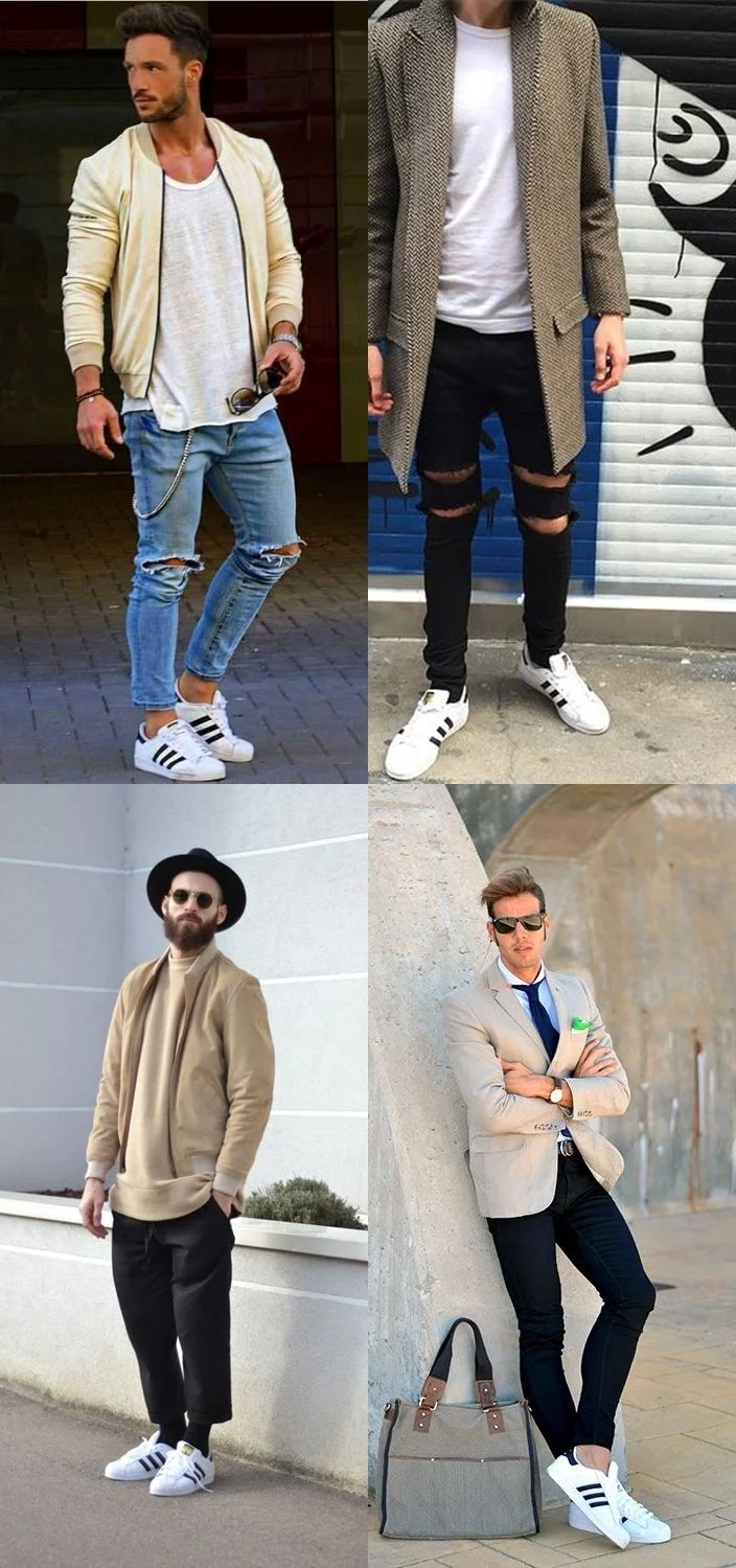 Adidas Superstar outfit men