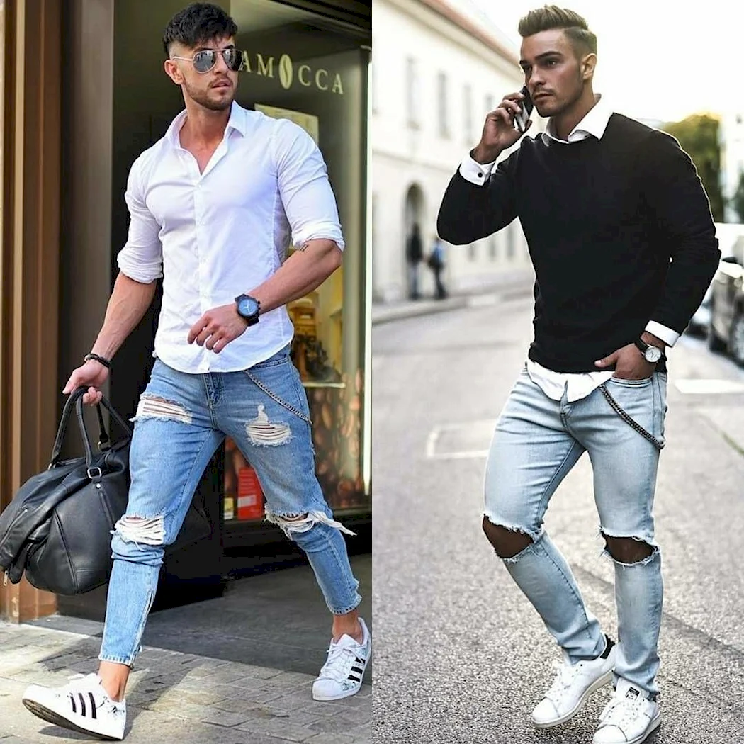 Adidas Superstar outfit men