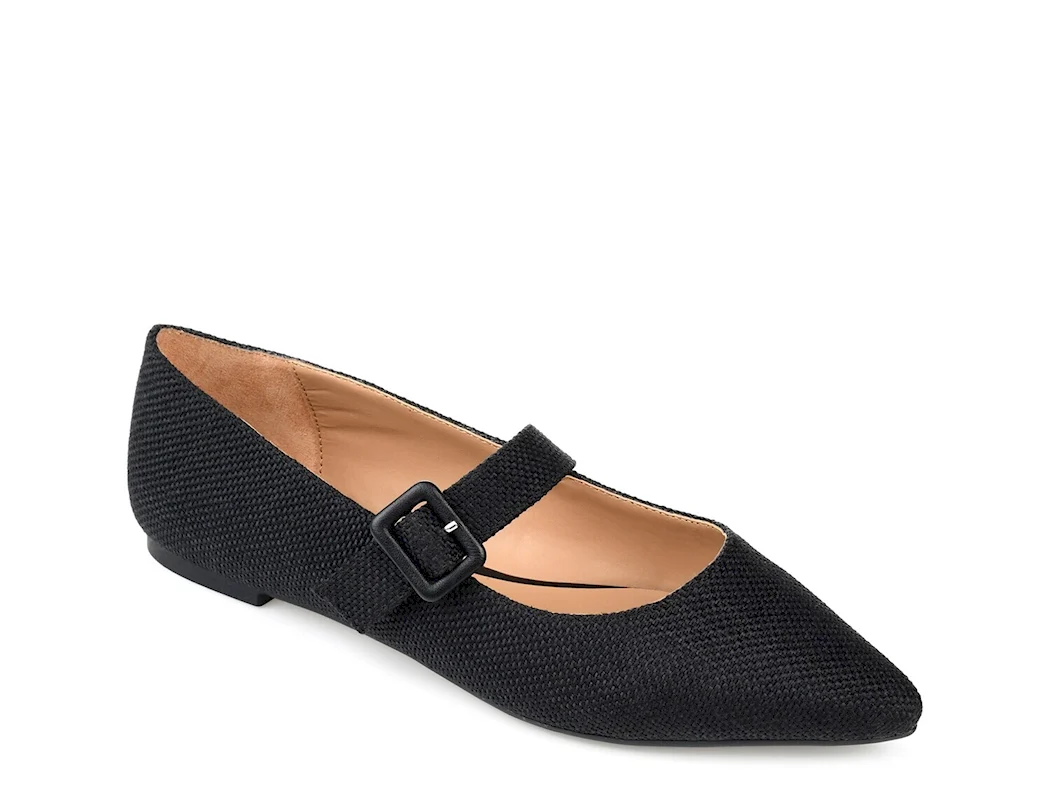 Black Mary-Jane Loafers