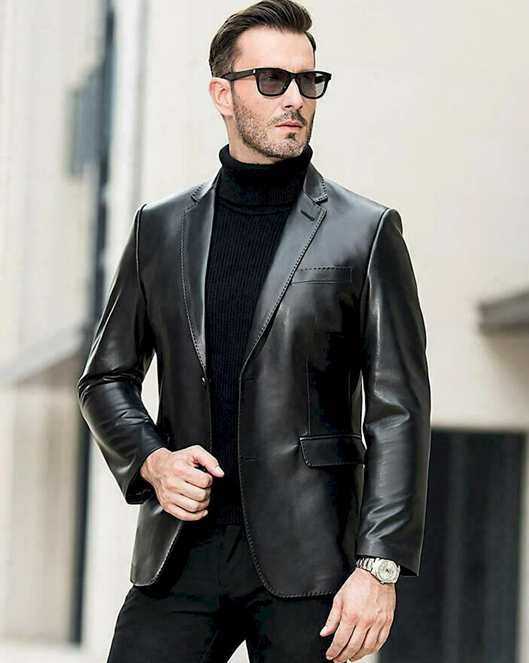 Blazer Mens Leather Jackets