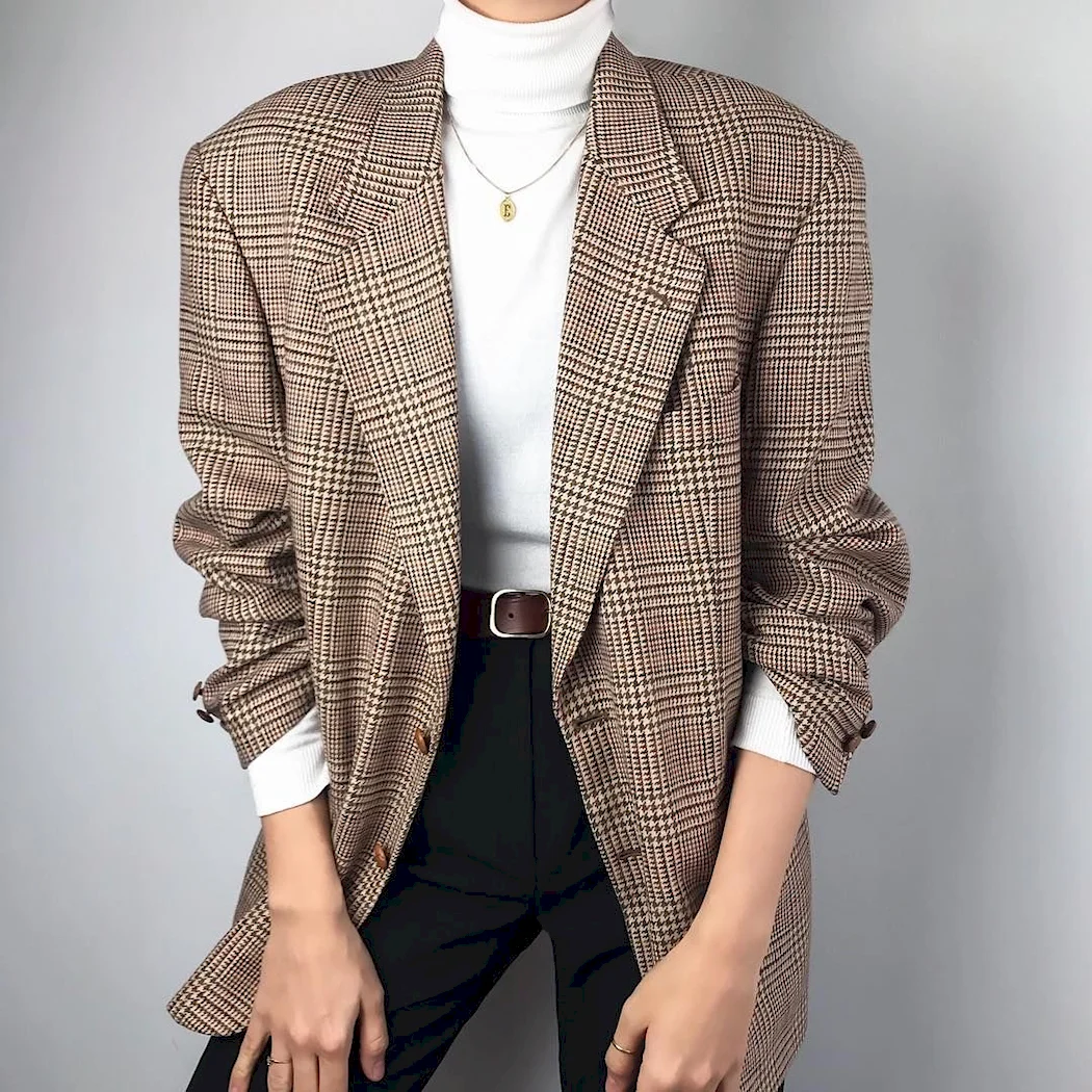 Блейзер Zara гусиная лапка