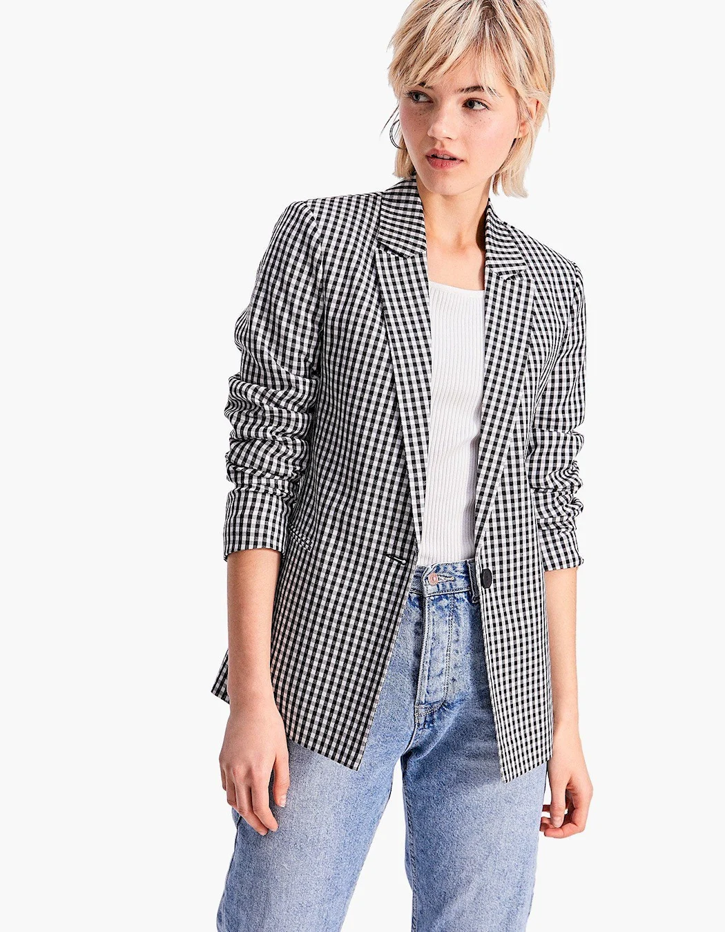 Блейзер Zara полосатый