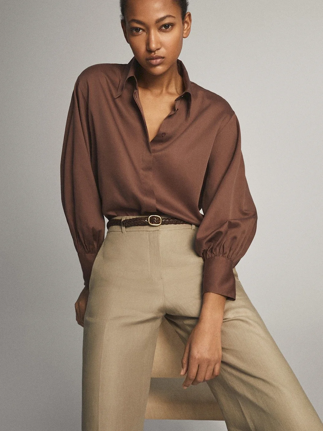 Блуза 2020 massimo Dutti
