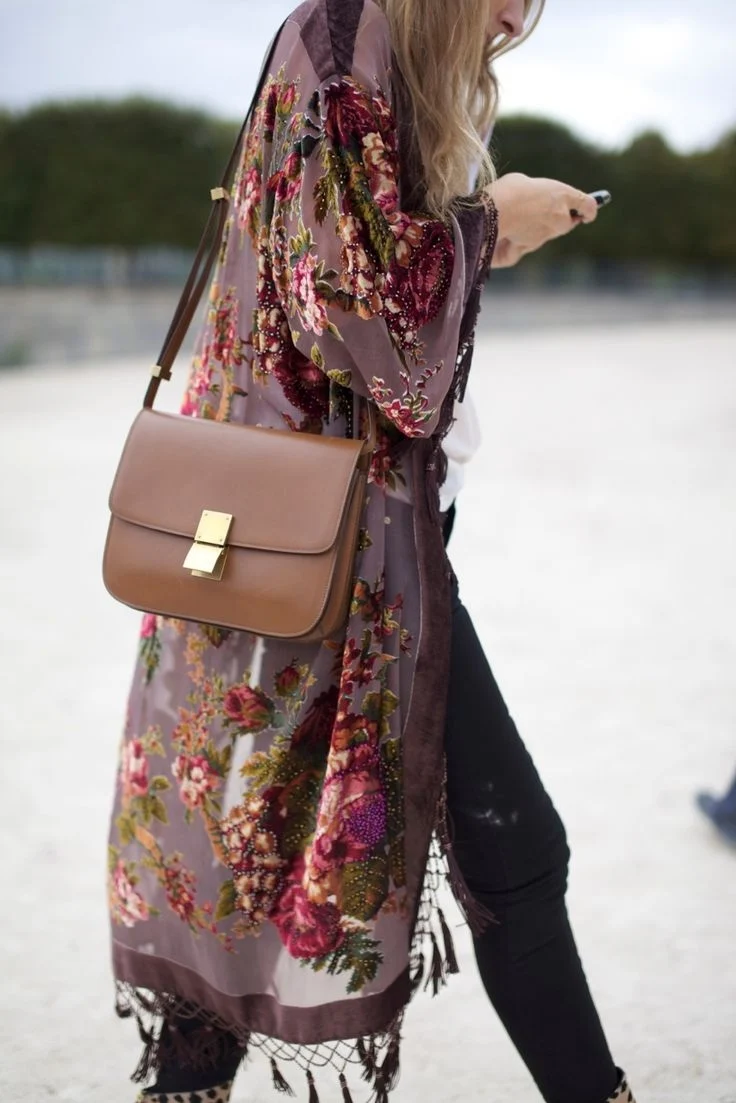 Boho Shik кимоно