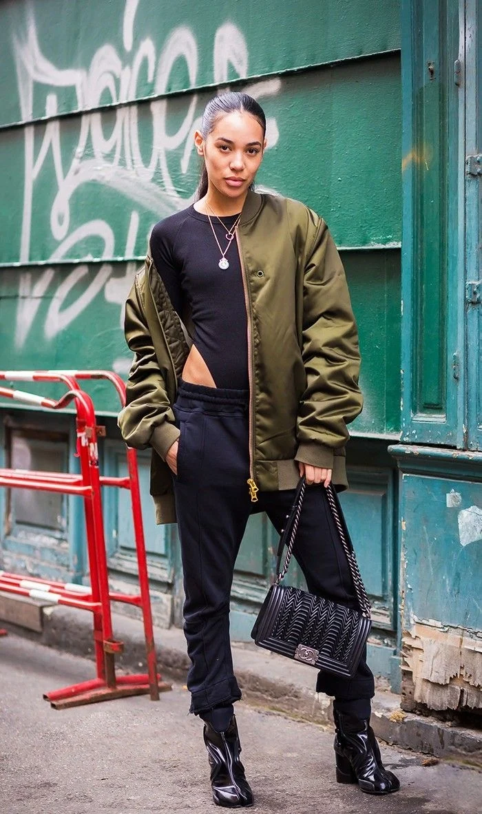Бомбер оверсайз Street Style