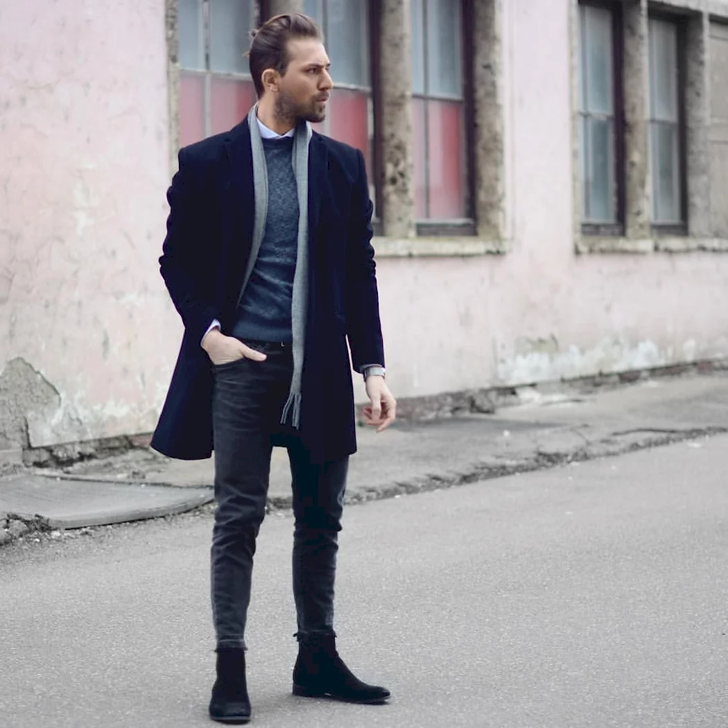 Ботинки Челси мужские Lookbook