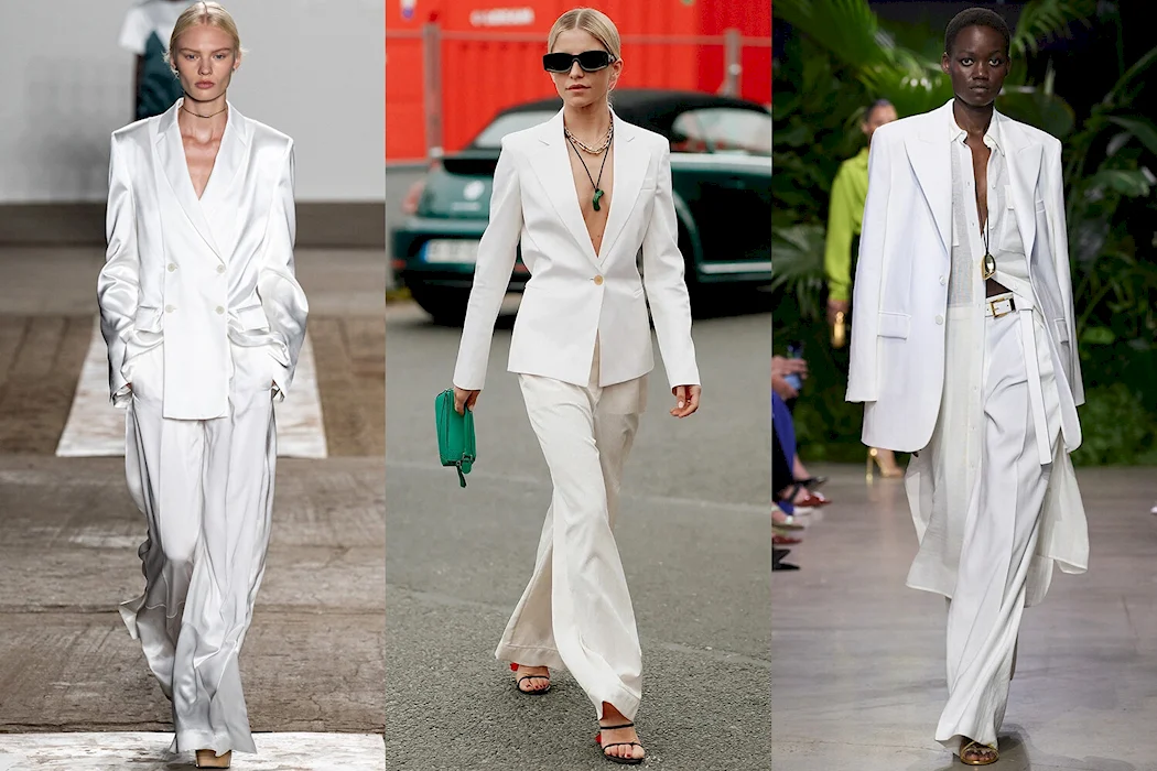 Брючный костюм Balmain 2020