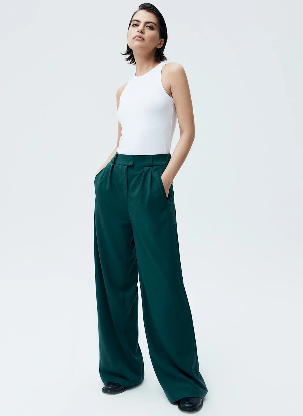 Брюки палаццо Bershka