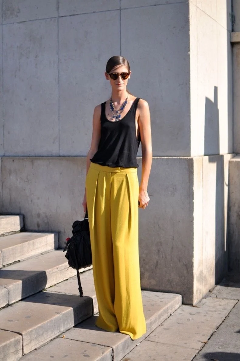Брюки палаццо Street Style