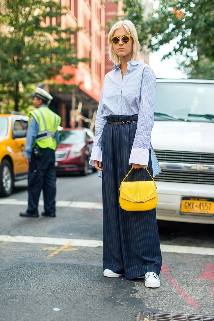 Брюки палаццо Street Style