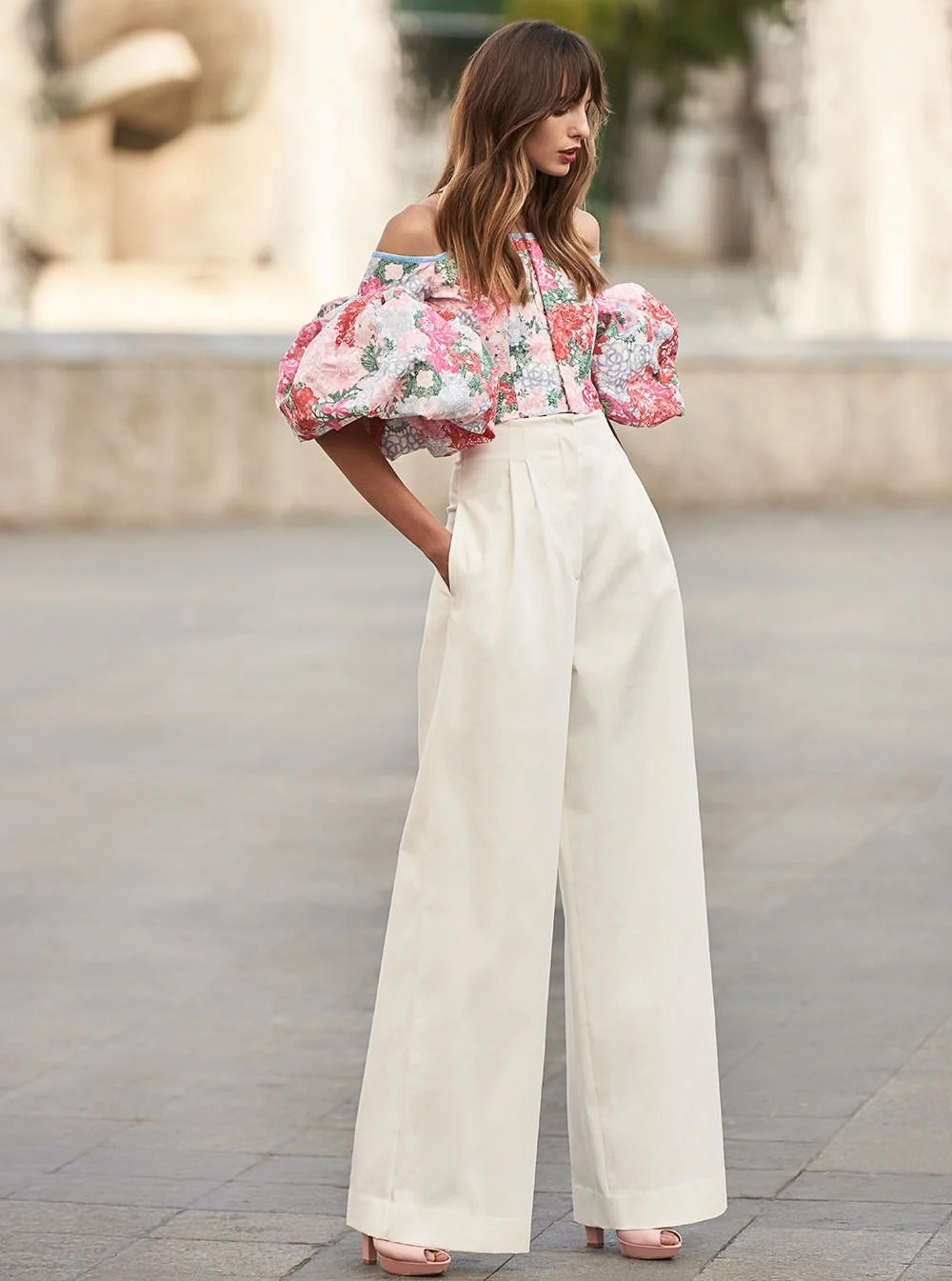 Брюки палаццо Street Style