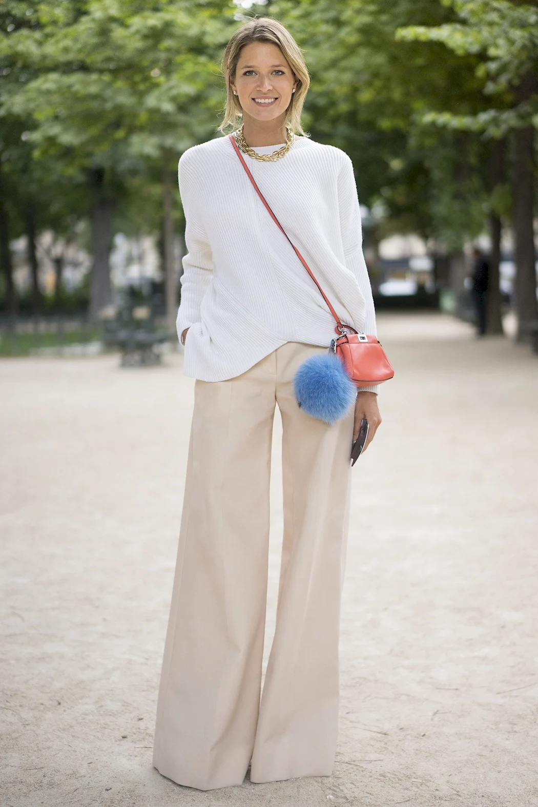 Брюки палаццо Street Style