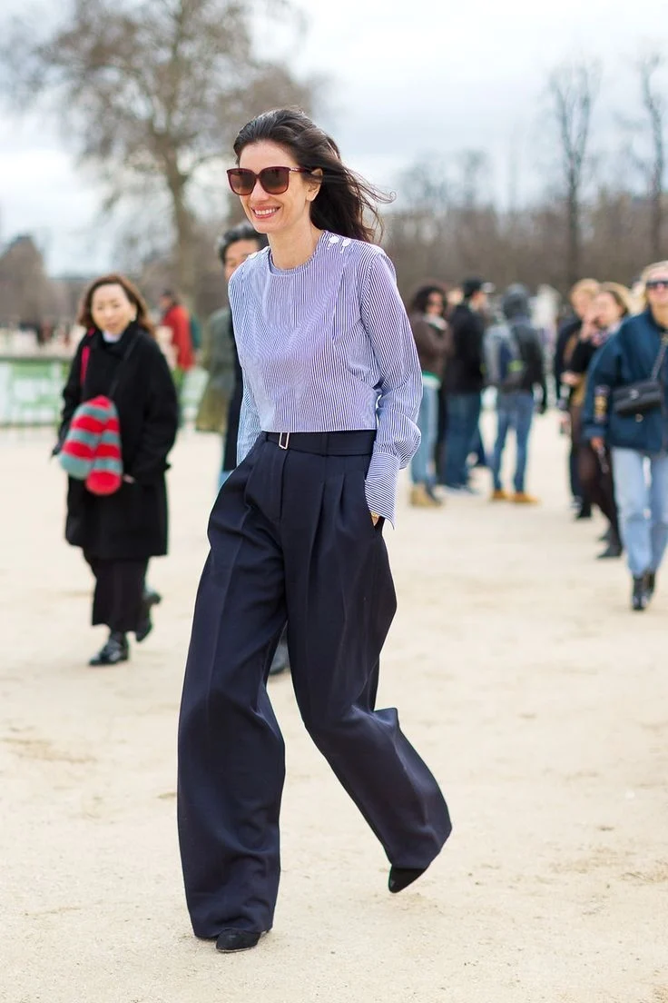 Брюки палаццо Street Style