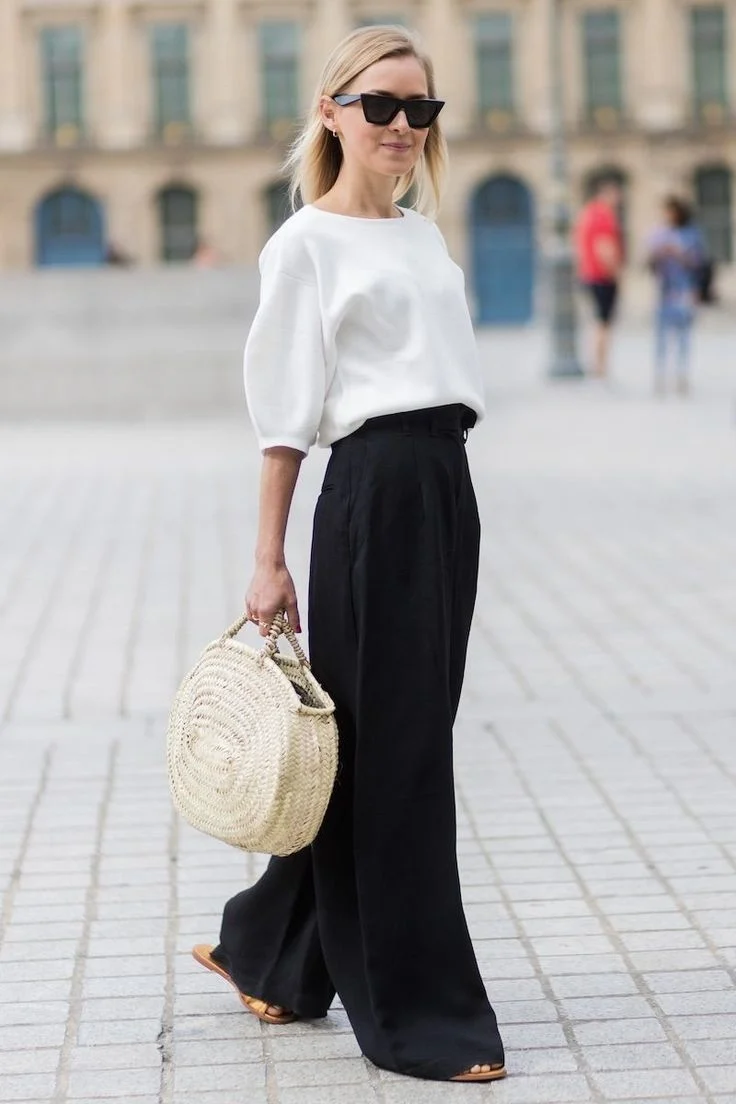 Брюки палаццо Street Style