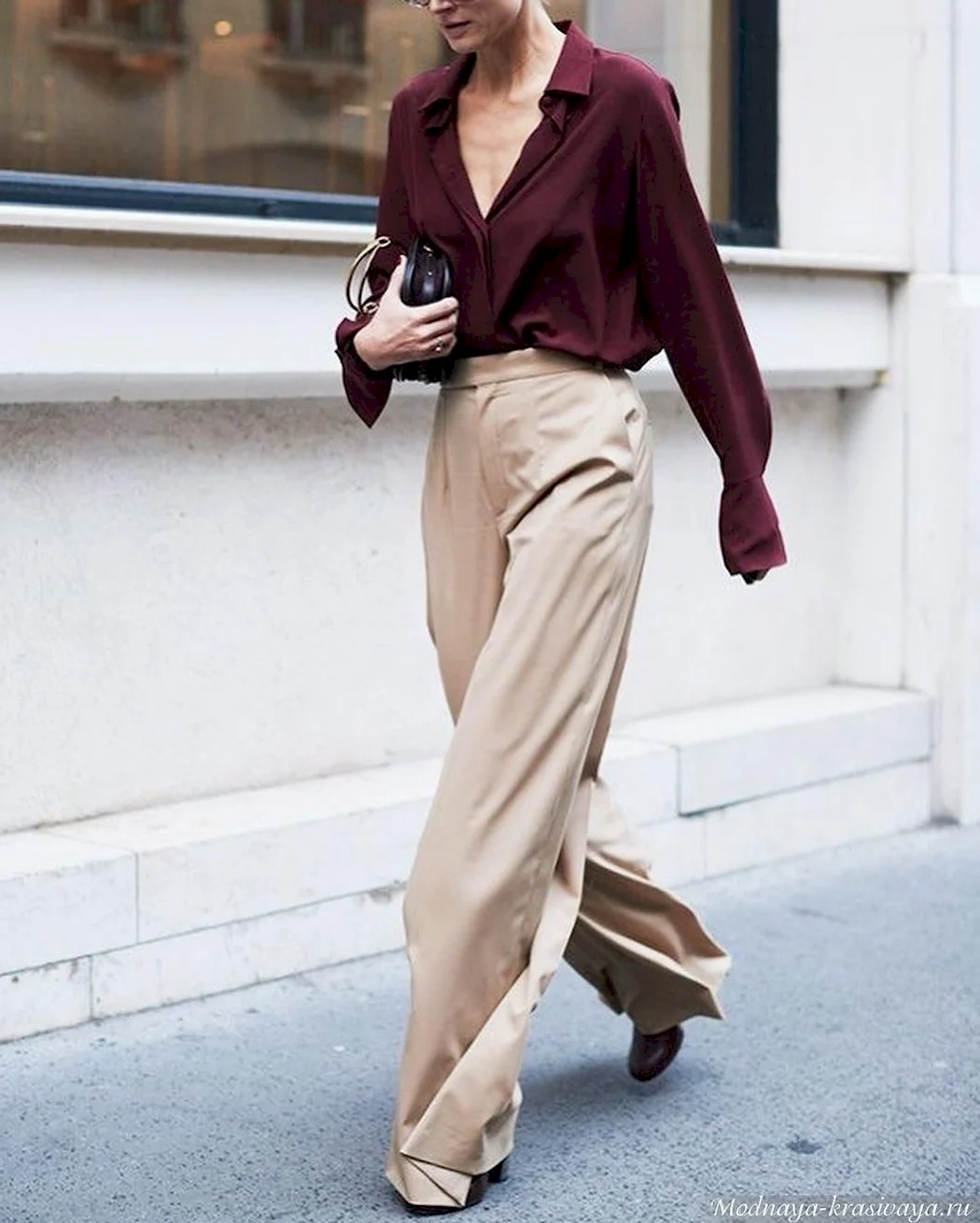 Брюки палаццо Street Style
