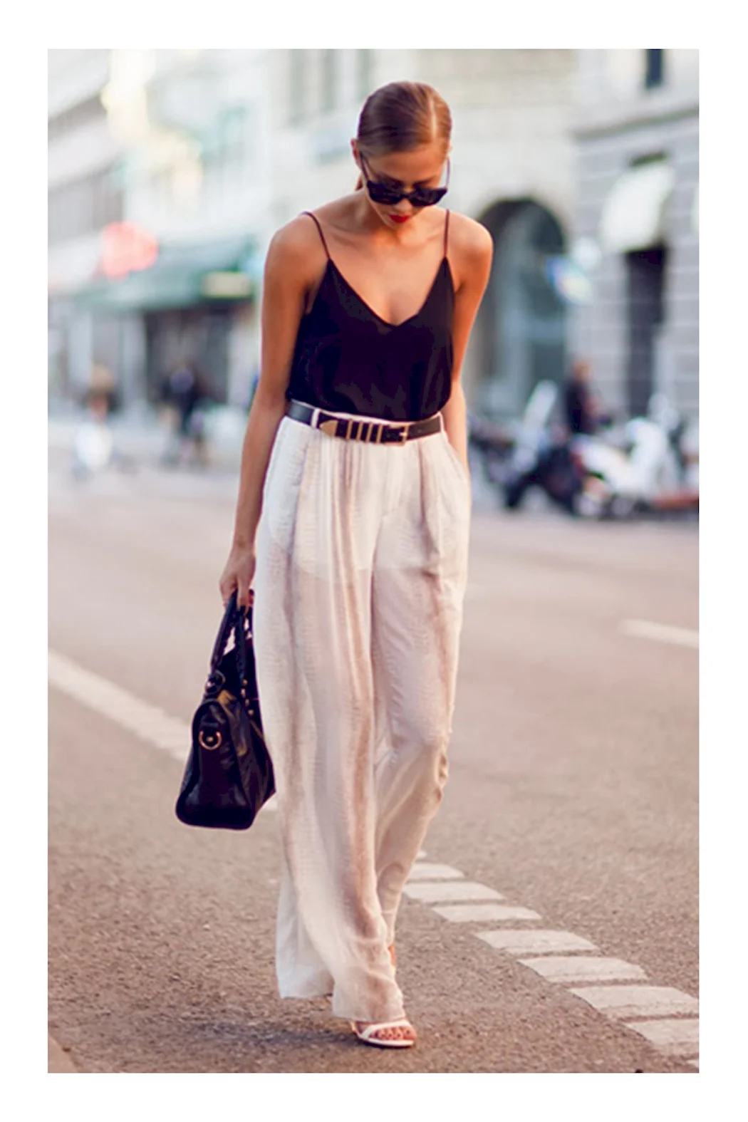 Брюки палаццо Street Style