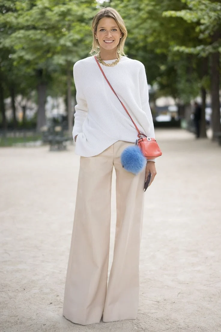 Брюки палаццо Street Style
