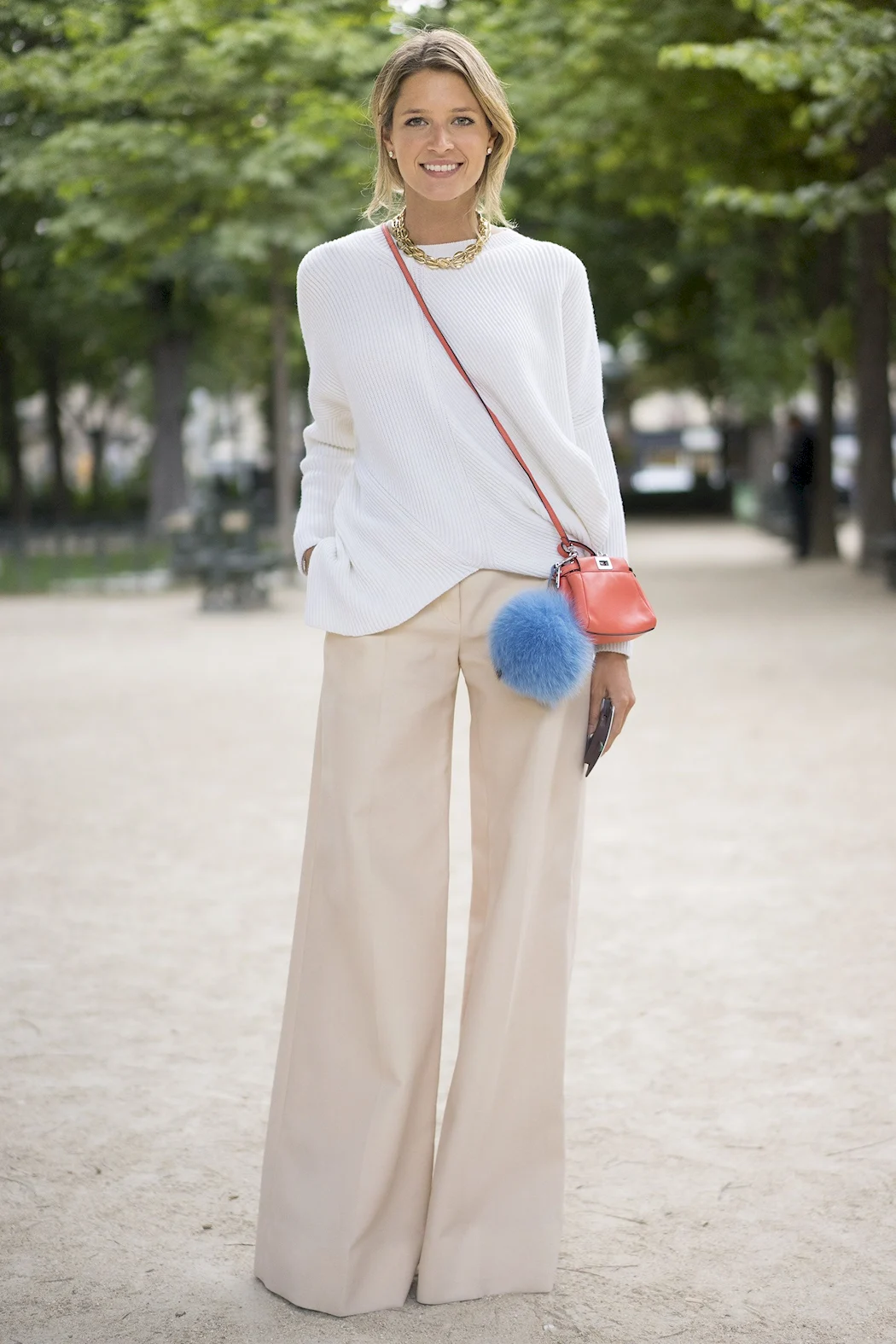 Брюки палаццо Street Style