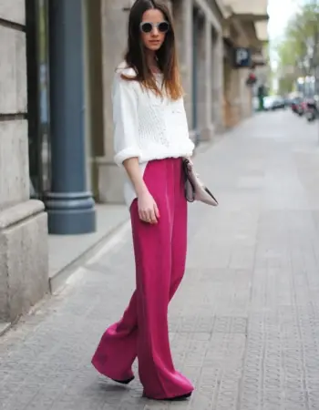 Брюки палаццо Street Style