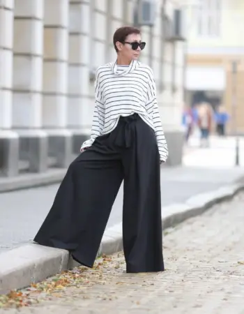 Брюки палаццо Street Style