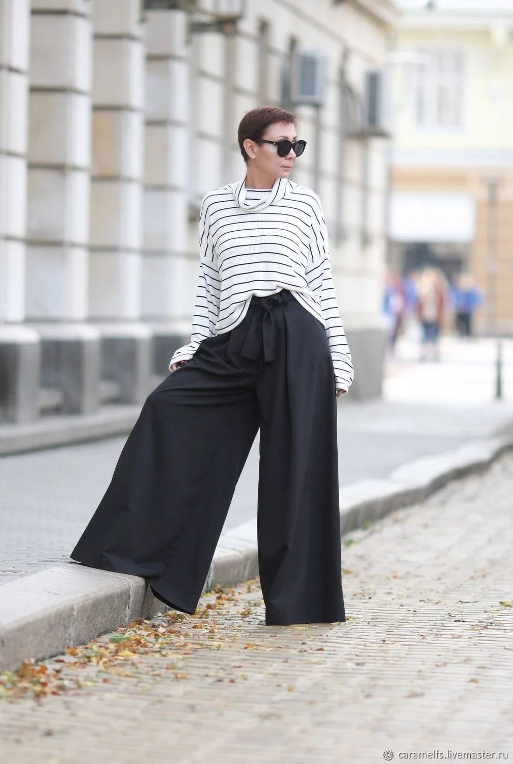 Брюки палаццо Street Style