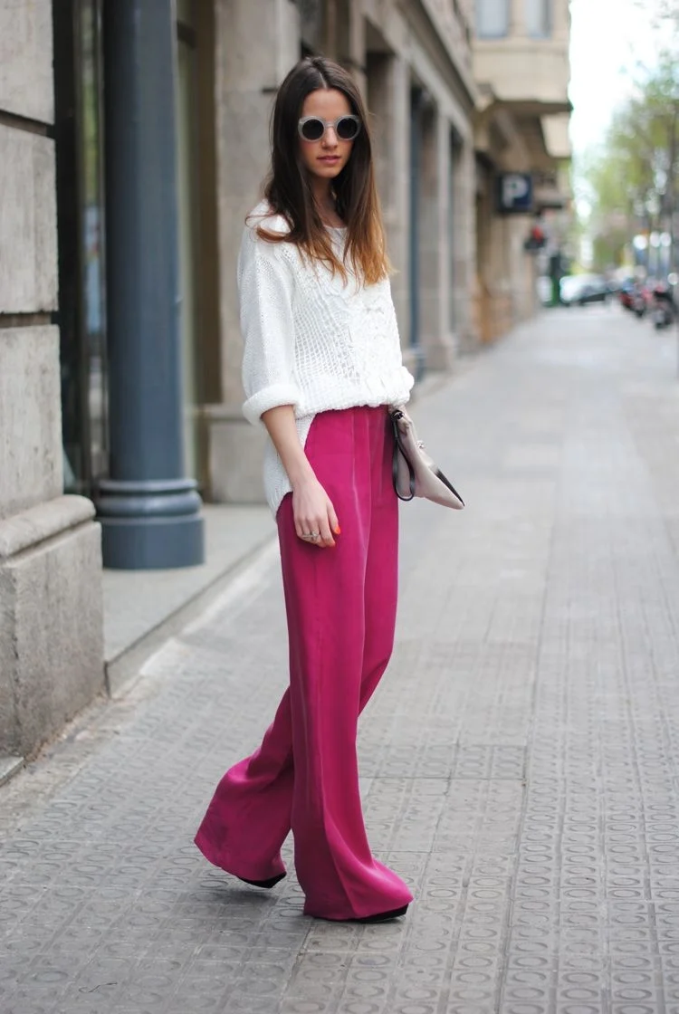 Брюки палаццо Street Style