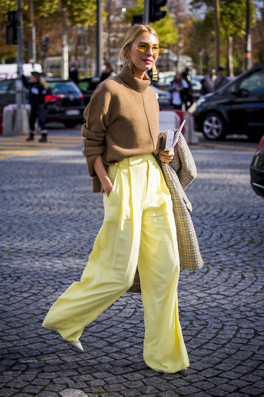 Брюки палаццо Street Style