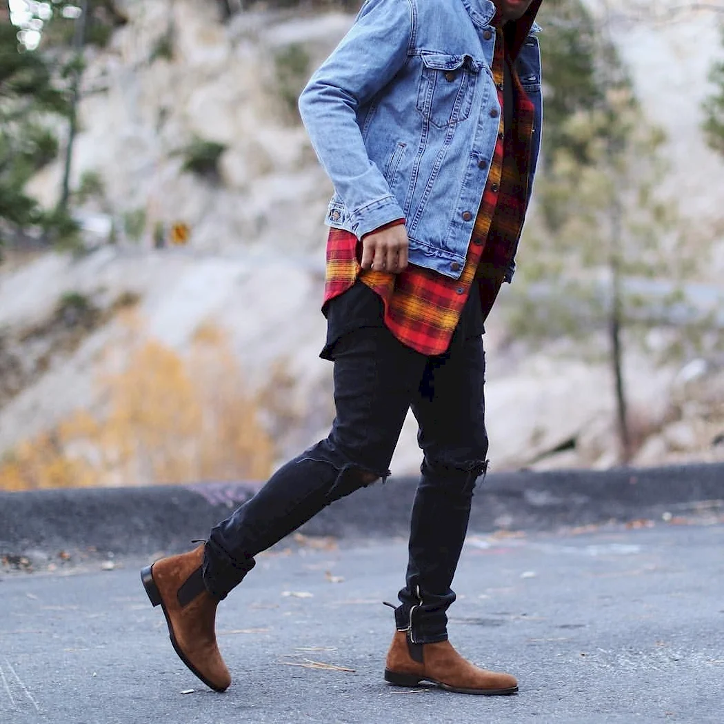 Chelsea Boots Brown мужские Луки