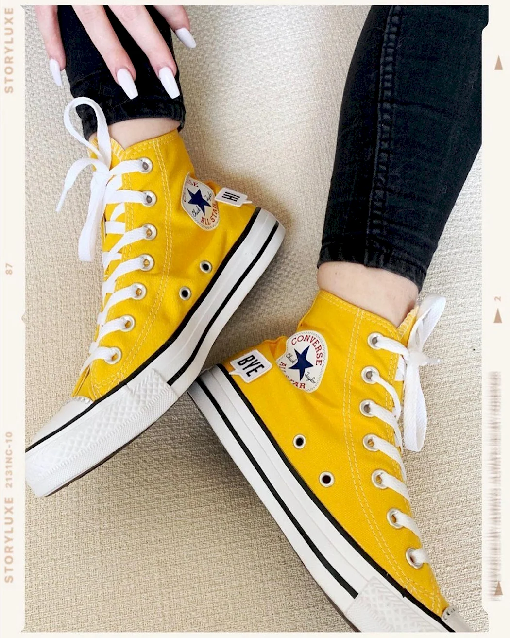 Converse Chuck Taylor желтые