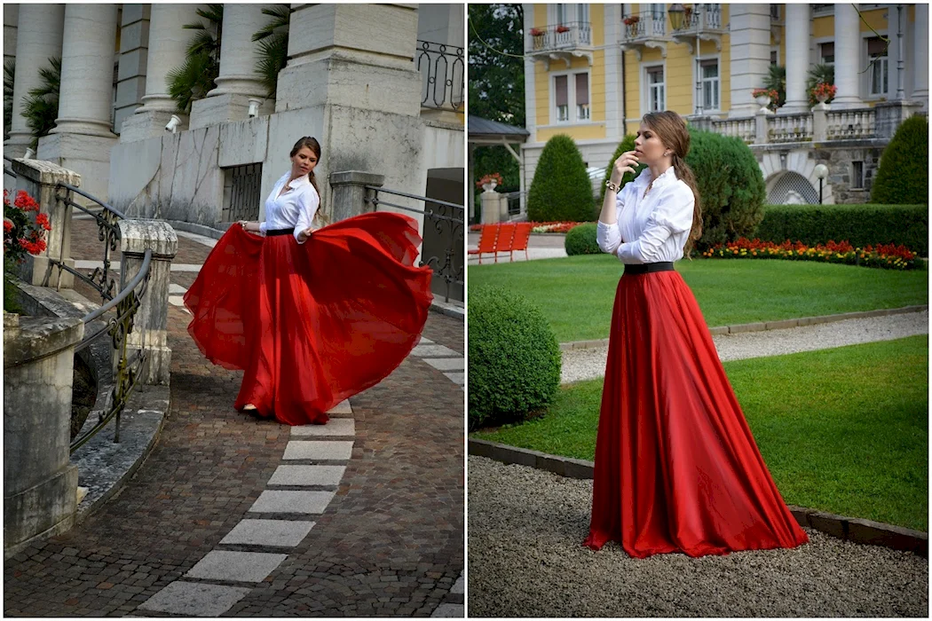 Длинная юбка