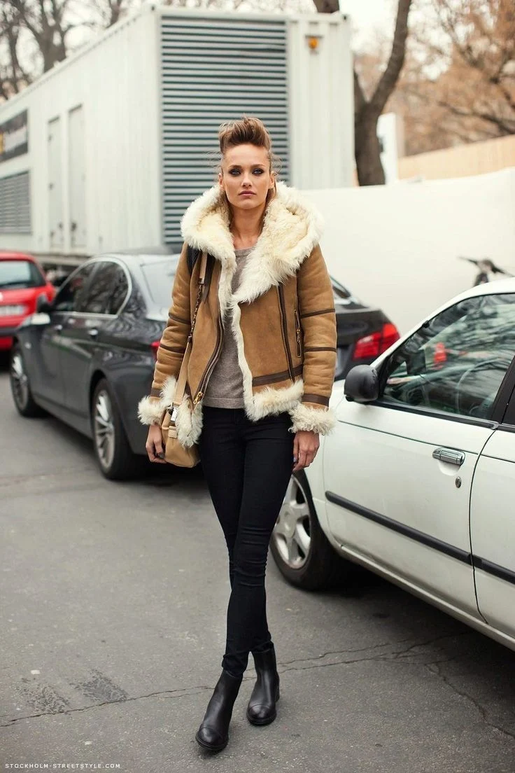 Дублёнка Fashion Street 2020