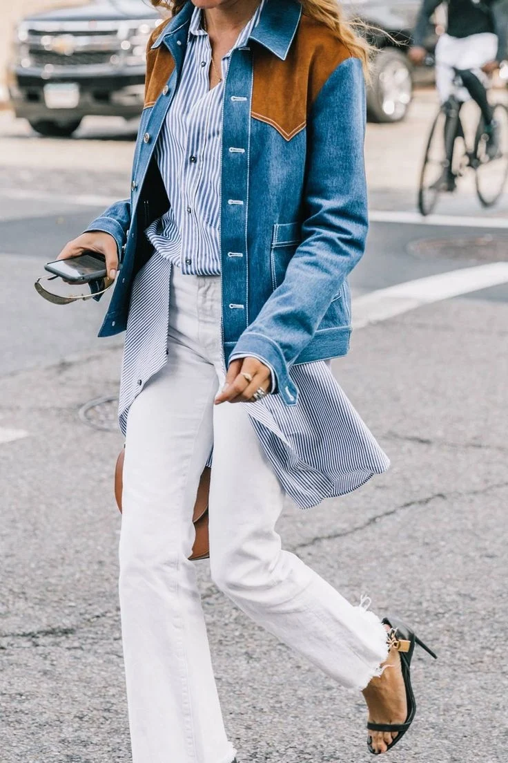 Джинсовая куртка Street Style