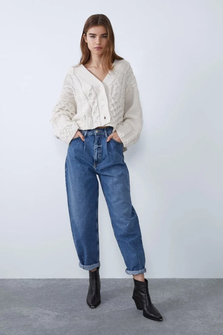 Джинсы Zara Slouchy