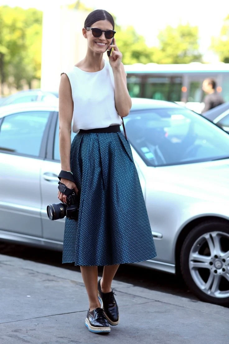 Юбка миди Street Style