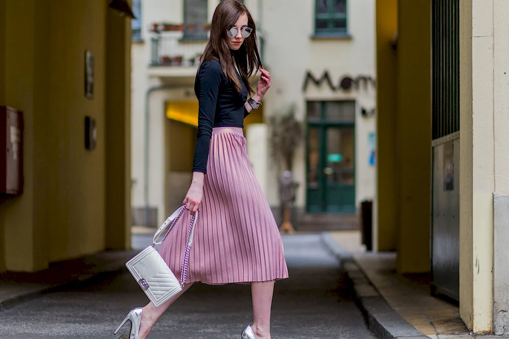 Юбка плиссе Miu Miu