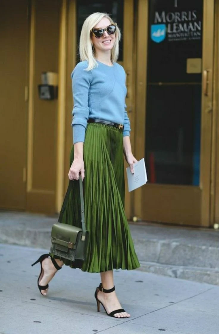 Юбка плиссе Street Style