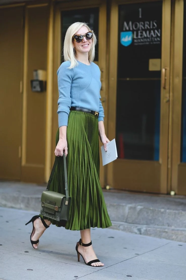 Юбка плиссе Street Style