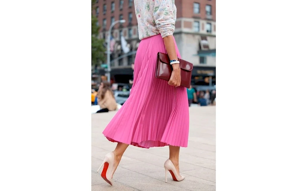 Юбка плиссе Street Style