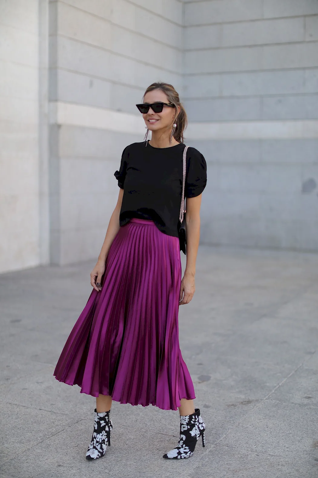 Юбка плиссе Street Style