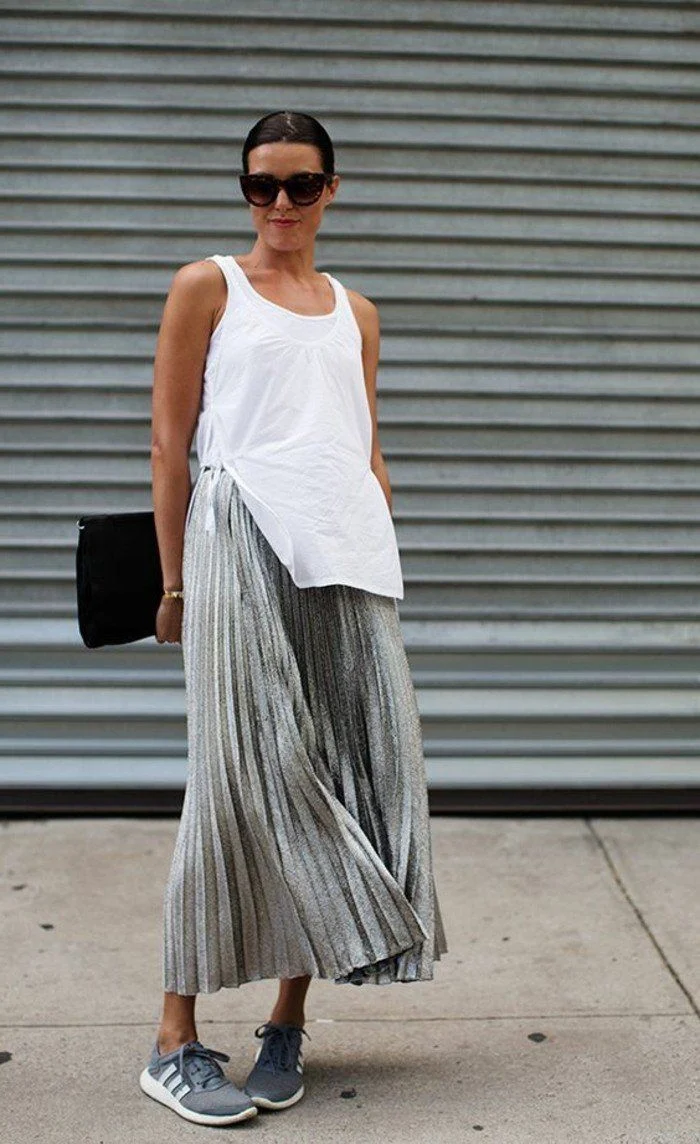 Юбка плиссе Street Style