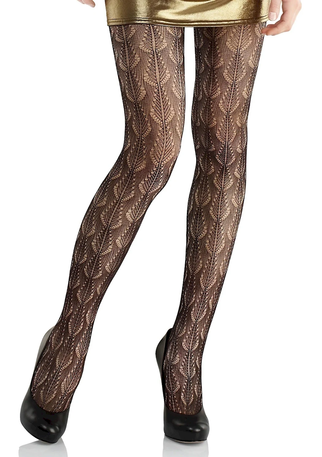 Колготки ажурные