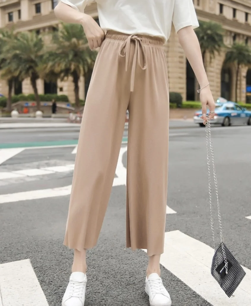 Корейские wide-Leg брюки 2020