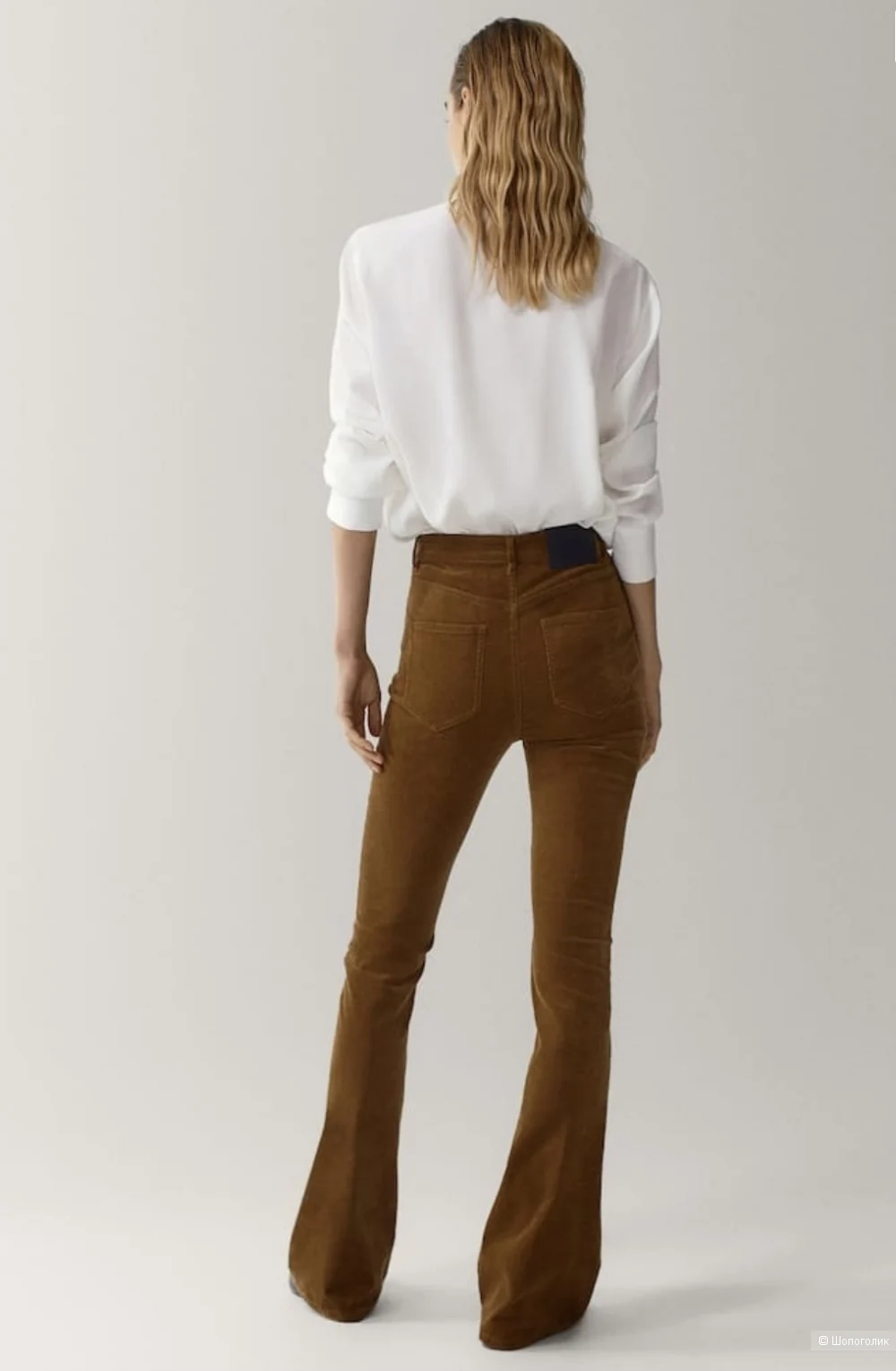 Коричневые брюки massimo Dutti