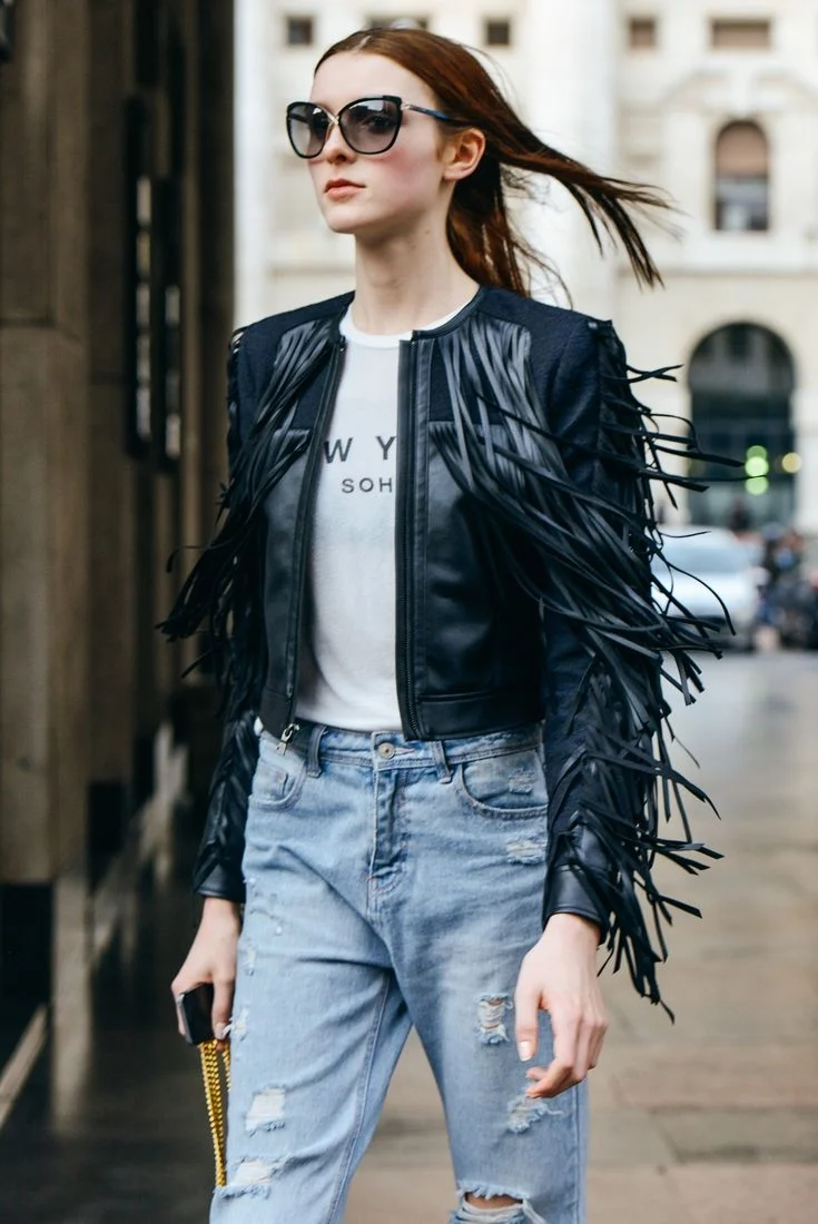 Косуха бахрома Zara