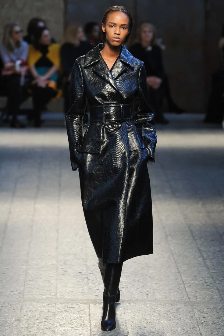 Кожаный тренч Sportmax